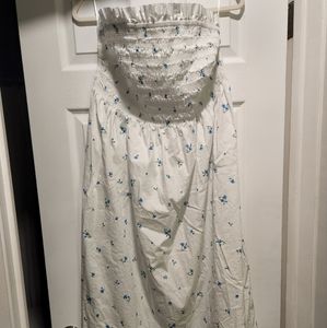 Sweet Strapless Floral